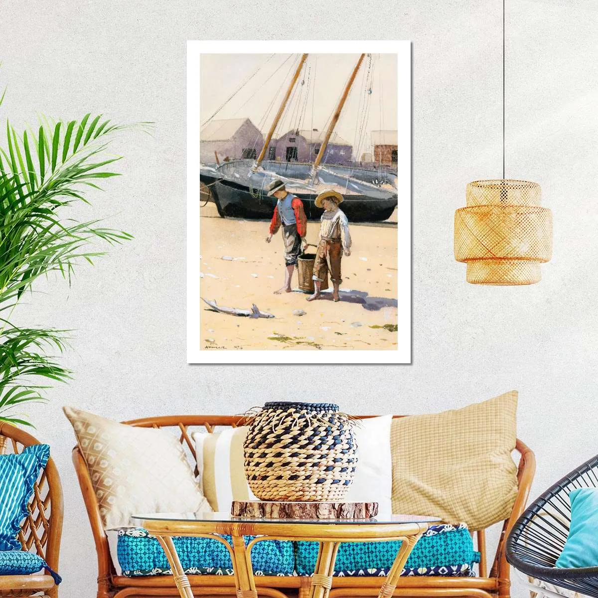 A Basket Of Clams Wall Art