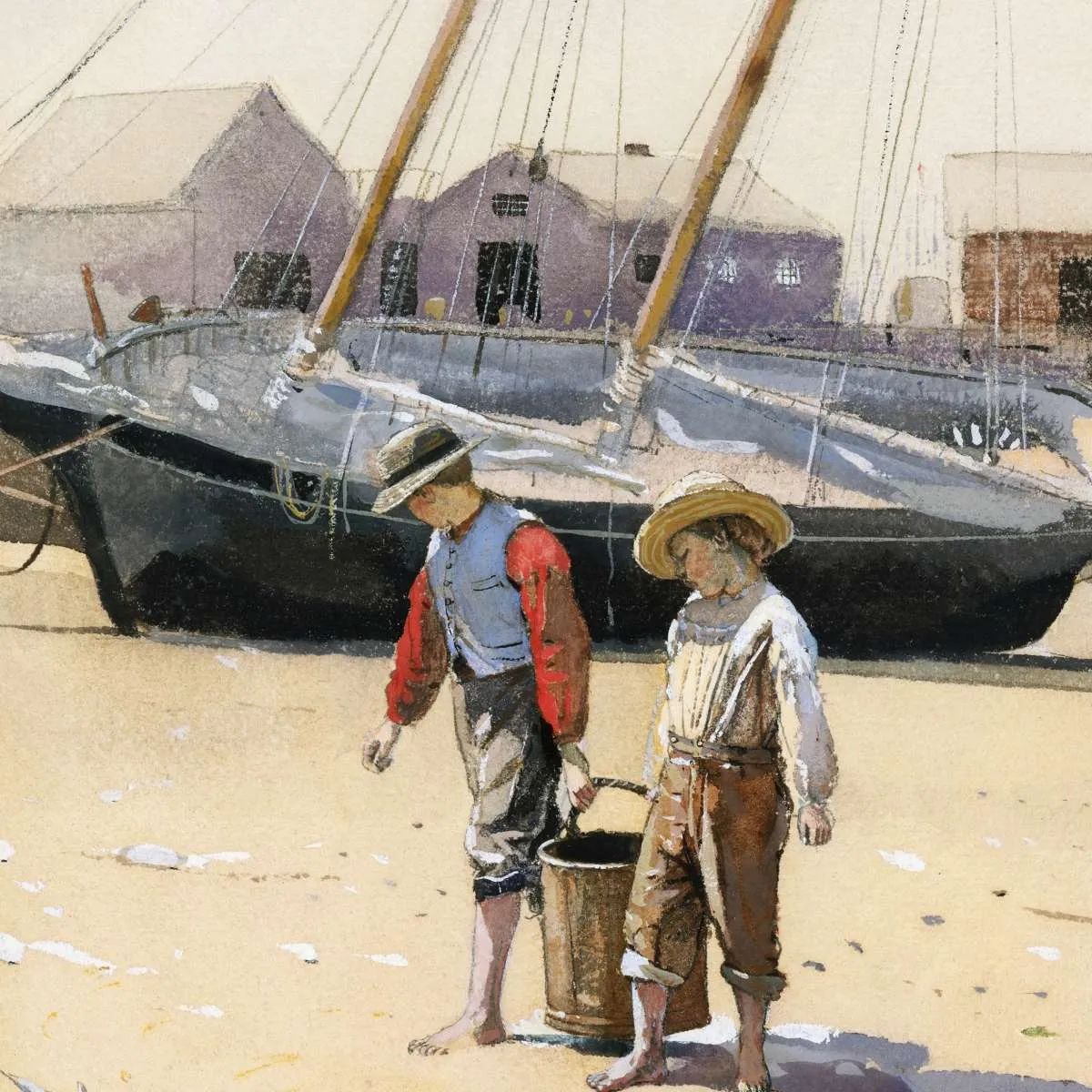A Basket Of Clams Wall Art