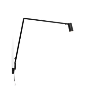 Black Modern Adjustable Wall Light | Untitled