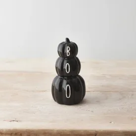 Black PUMPKIN STACK, 12cm