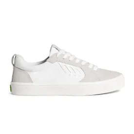 CATIBA PRO OFF-WHITE CANVAS VINTAGE WHITE SUEDE OFF-WHITE LOGO SNEAKER