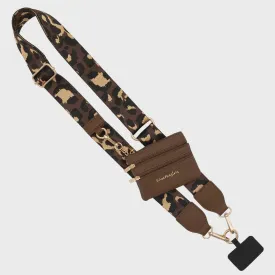 Clip & Go Strap With Pouch - Leopard