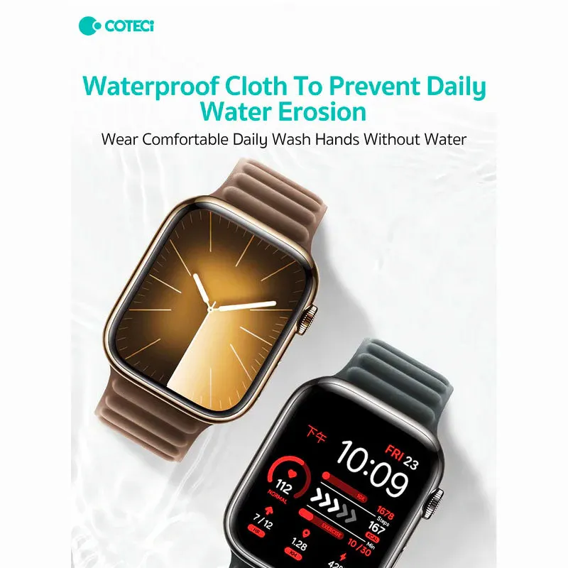 COTECi W112 Fine Weave Twill Dual Magnet Strap for Apple Watch (42mm/44mm/45mm/49mm)