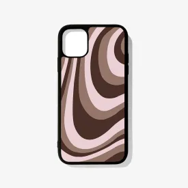 Dark Brown Swirl Case