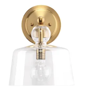 Hudson Wall Sconce Brass