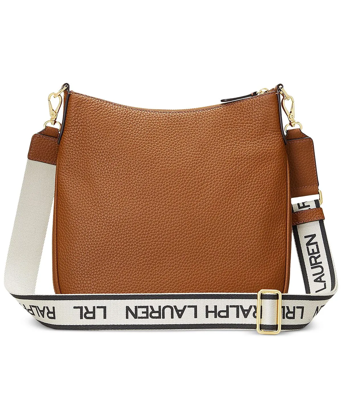 Lauren Ralph Lauren Cameryn Small Pebbled Leather Shoulder Bag