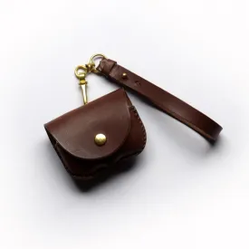 Leather Factory Roberu AirPods Pro Case Dark Brown