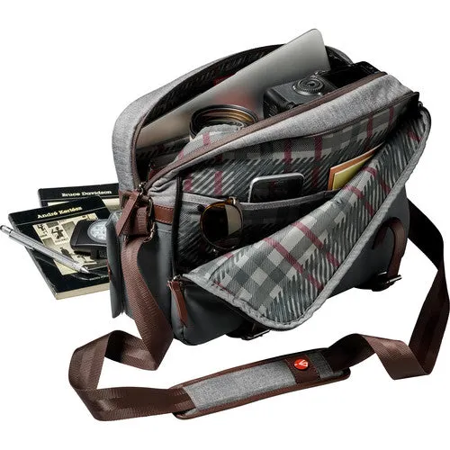 MANFROTTO SHOULDER BAG - WINDSOR REPORTER GRAY