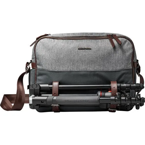 MANFROTTO SHOULDER BAG - WINDSOR REPORTER GRAY