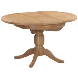 Manor Collection Norfolk Round Extending Pedestal Table