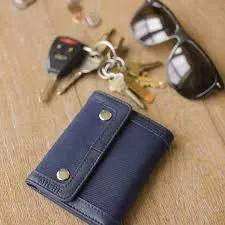 Men's Navy Wallet - RETIRED