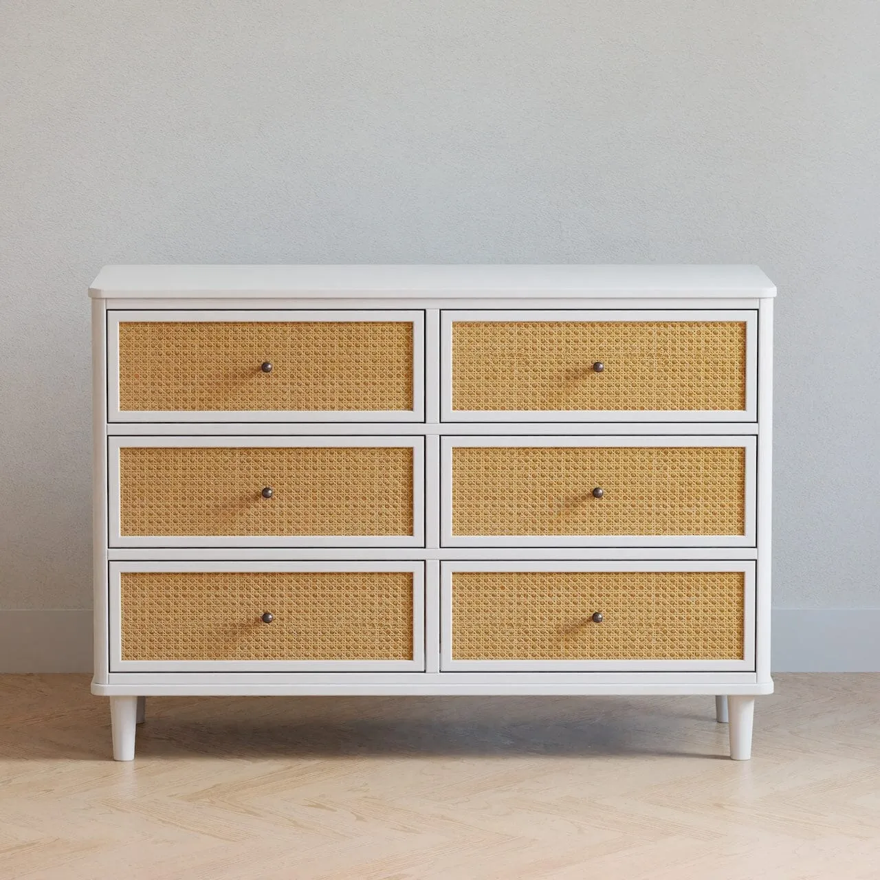 Namesake Marin with Cane 6 Drawer Assembled Dresser