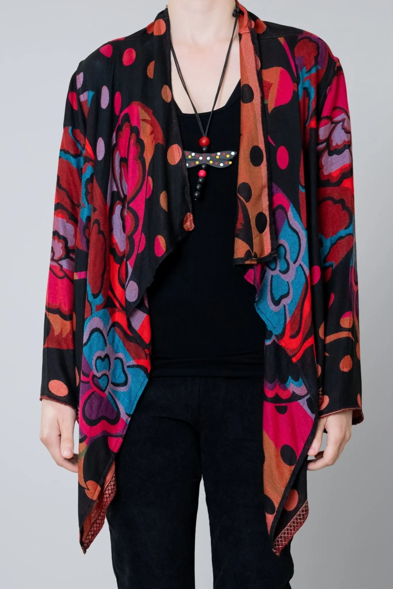 Short Printed Jacket - Simi