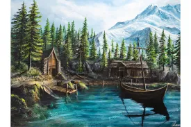 Skellige Village (Print)